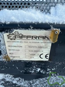 Жниварка соняшникова Zafrani 1200 (Зафрані) 2018