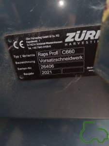 Ріпаковий стіл  Zūrn Raps Profi C660 2021р.